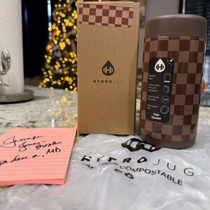 HydroJug Autumn Checkers Can Cooler